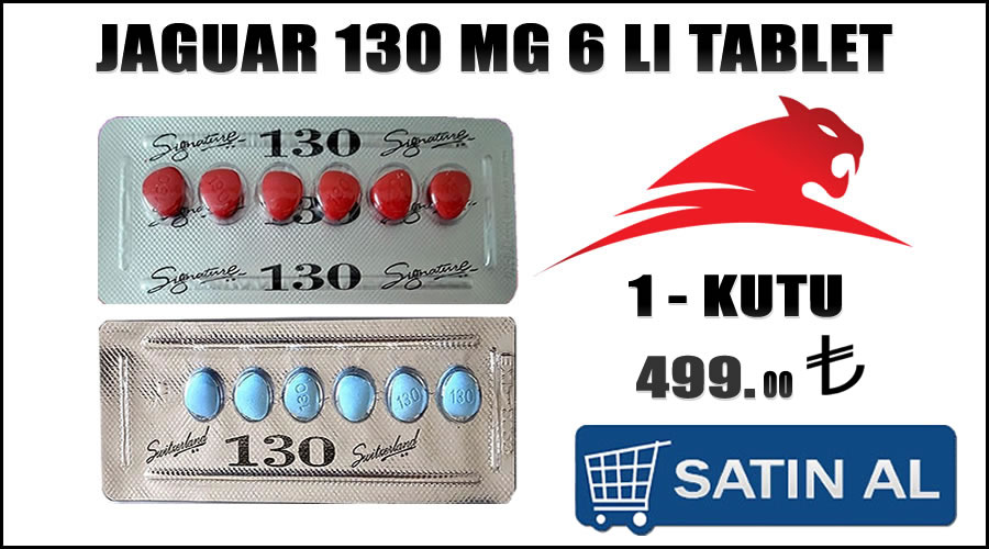 Jaguar 130 mg hapı fiyatı