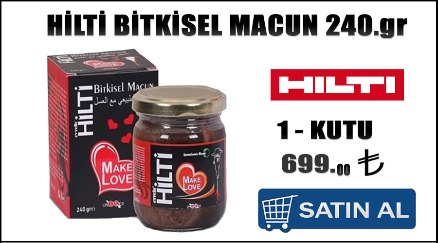 Hilti bitkisel macun fiyatı