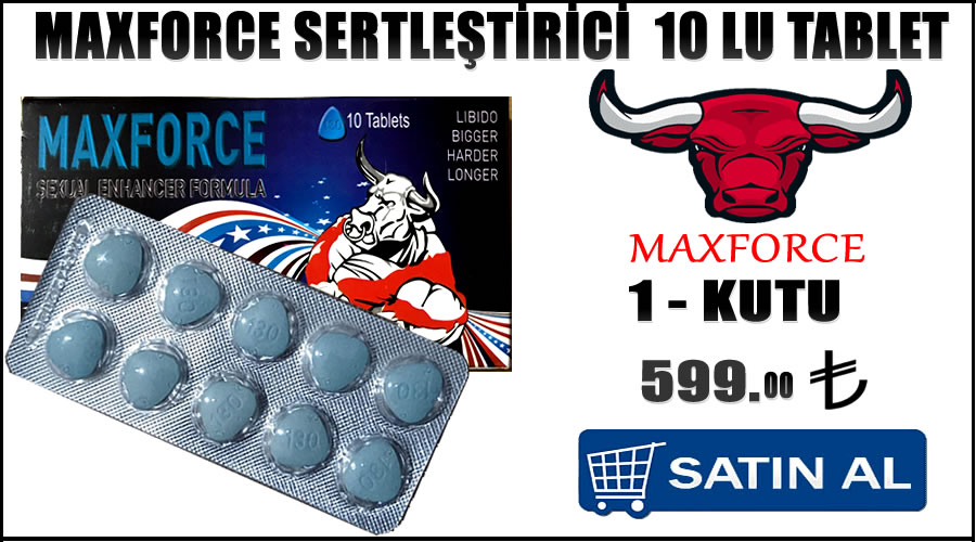 maxforce performans hap fiyatı