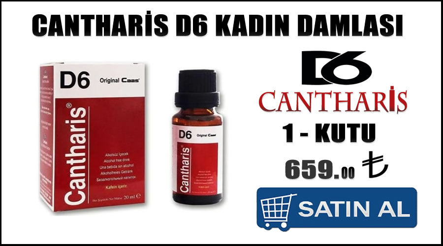 cantharis d6 damla eczane fiyatı